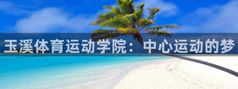 一竞技官方正版app娱乐:玉溪体育运动学院:中心运动的梦